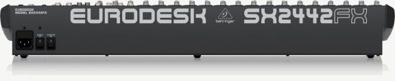 BEHRINGER SX2442FX EURODESK detras